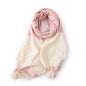 Contrast Color Imitation Cashmere Tasseled Warm Scarf