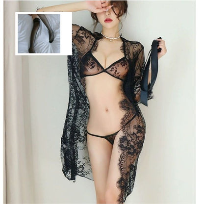 Sexy Perspective Lace Temptation Nightdress