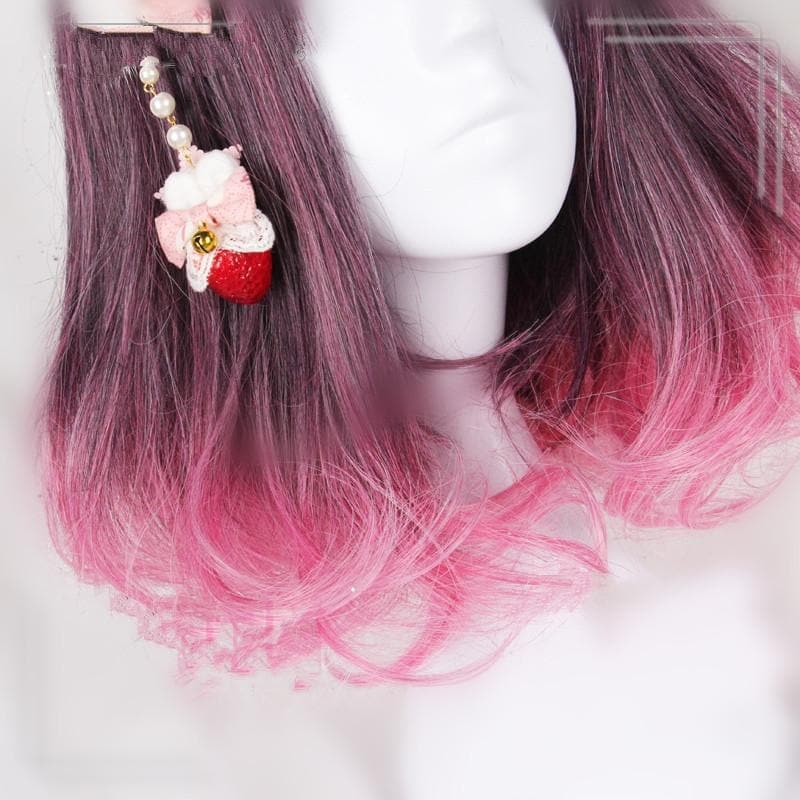 Free Shipping For Hivava Purple Pink Gradient Lolita Wig