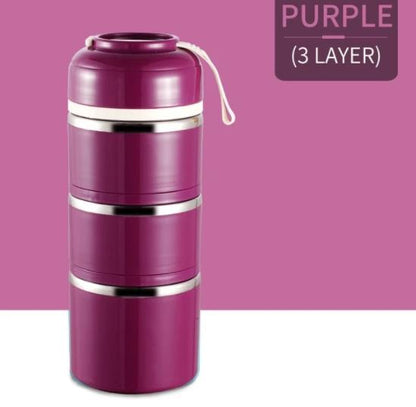 Free Shipping ForCute Japanese Thermal Lunch Box Leak-Proof Stainless Steel Bento Box Kids Portable Picnic School Food Container Drop Shipping