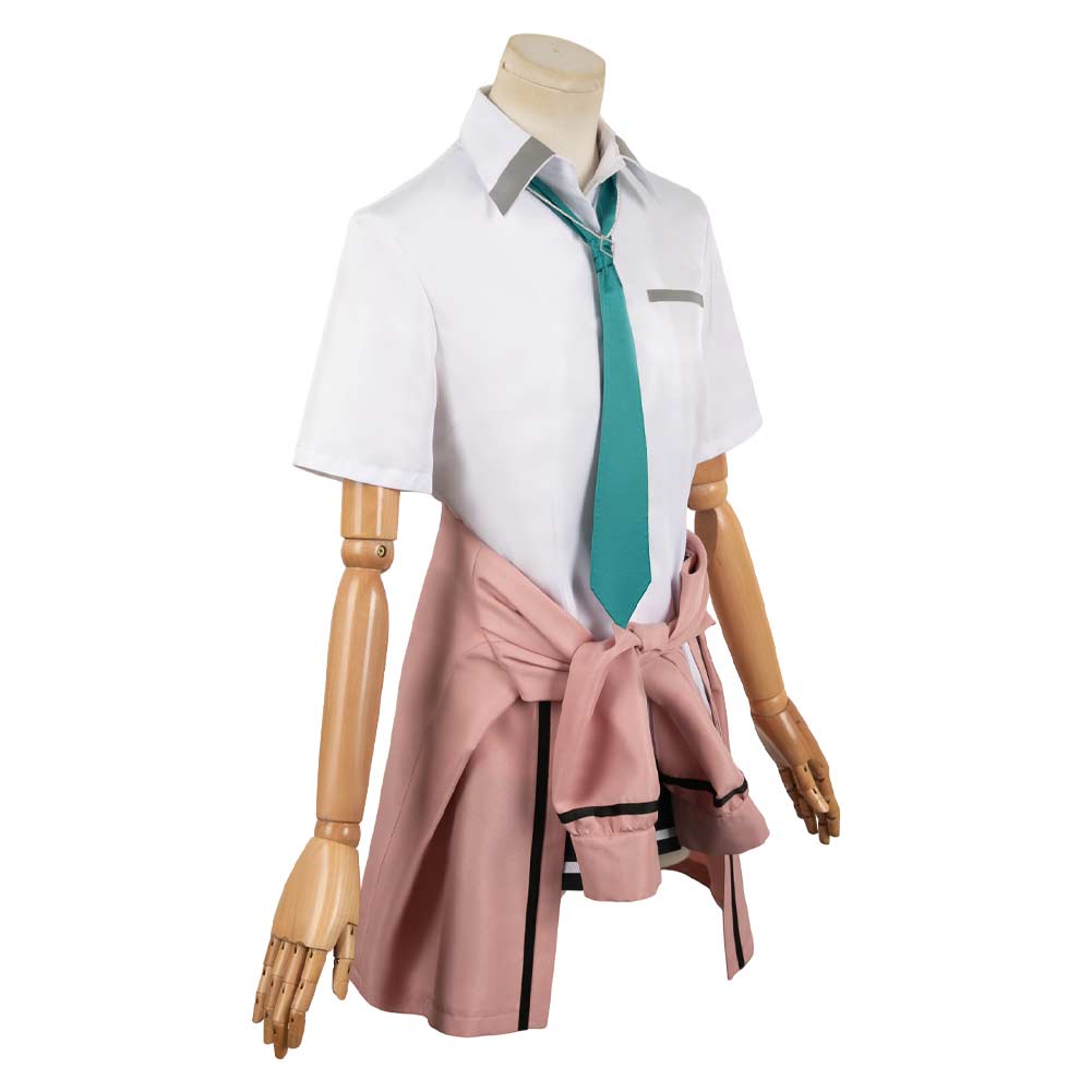 Free Shipping For_ays with My Stepsister Anime Saki Ayase Women Pink Outfit Party Carnival Halloween Cosplay Costume