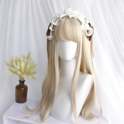 Free Shipping For Hivava Lolita Cute Girl Long Wavy Wig