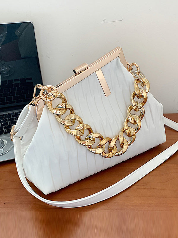 Stylish Chains PU Bags Accessories-Homeunderwear