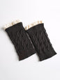 Original Creation Keep Warm Hollow Jacquard Leg Warmers Accessories-Homeunderwear