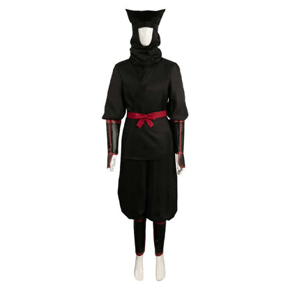 Free Shipping For_elicious in Dungeon Anime Izutsumi Women Black Outfit Party Carnival Halloween Cosplay Costume