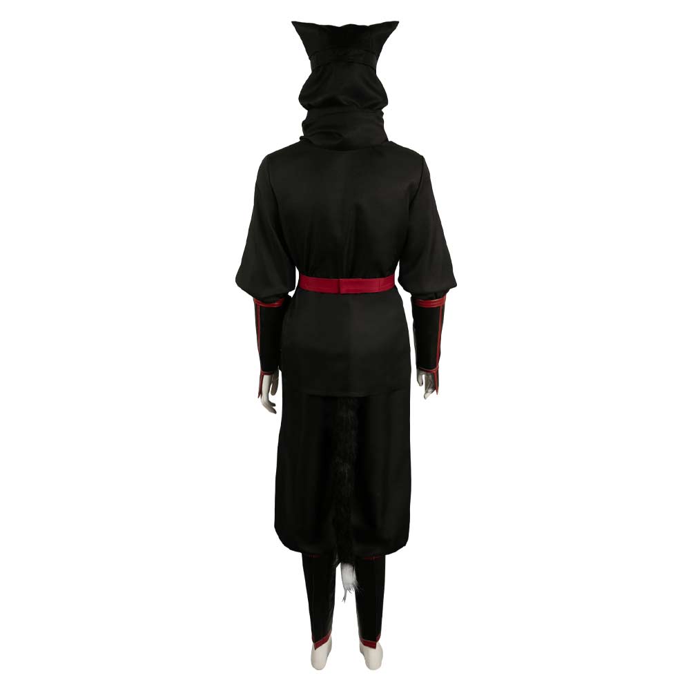 Free Shipping For_elicious in Dungeon Anime Izutsumi Women Black Outfit Party Carnival Halloween Cosplay Costume