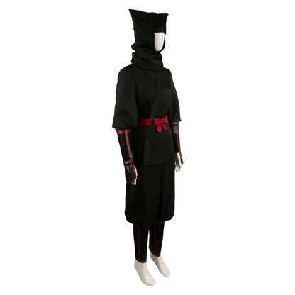 Free Shipping For_elicious in Dungeon Anime Izutsumi Women Black Outfit Party Carnival Halloween Cosplay Costume