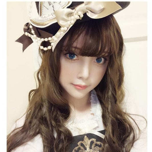 Free Shipping For Hivava Brown Lolita Long Curl Wig