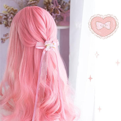 Free Shipping For Hivava Pink Orange Lolita Cosplay Wigs