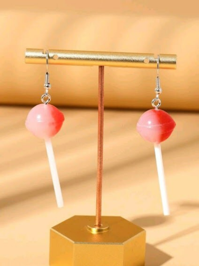 Free Shipping For Lollipop Drop Earrings