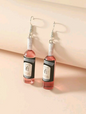 Free Shipping For Wine Bottle Charm Drop Earrings