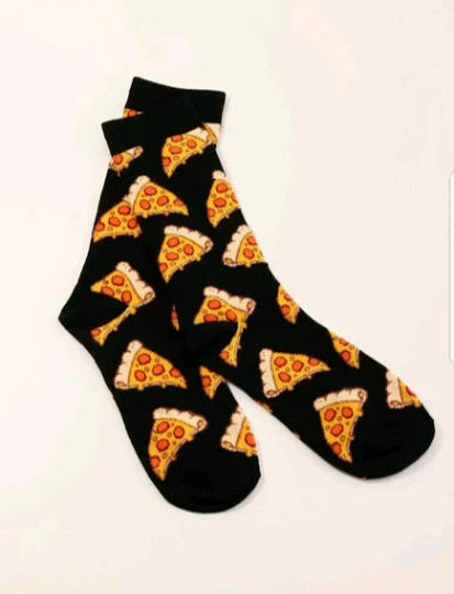 Free Shipping For Unisex Pizza Design Socks