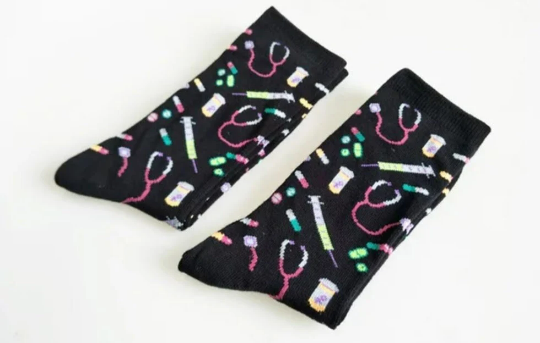 Free Shipping For Unisex Medical Design Socks