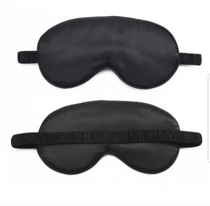 Free Shipping For Mulberry Satin Silk Travel Sleeping Eye Mask Set