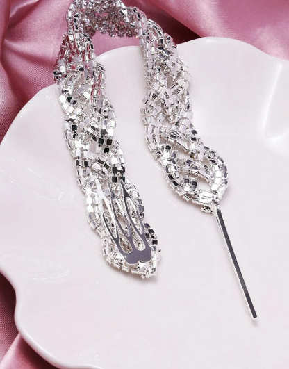 Free Shipping For Luxury Rhinestone Fashion Hair Braid, Hairpin