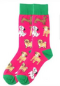 Free Shipping For Unisex Dogs Pattern Socks