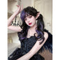 Free Shipping For Hivava Anna Vampire Purple Black Mix Lolita Wig