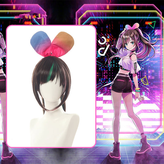 Free Shipping For Hivava Anime KIZUNA AI Cosplay Wig