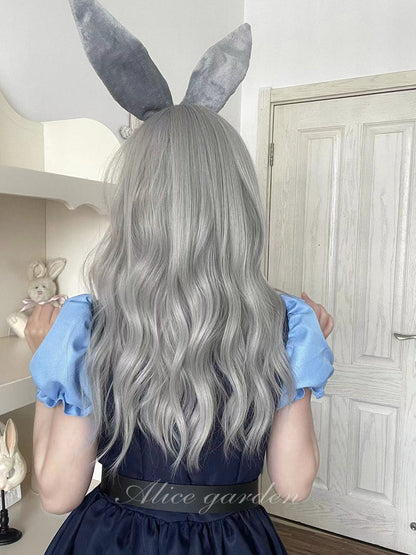 Free Shipping For Hivava Casual Series Judy Hops Silver Long Wig