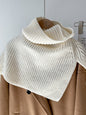 Simple Casual Keep Warm Solid Color High-Neck Shawl&Scarf-Homeunderwear