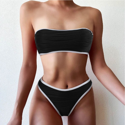 Sexy High-Waisted Bikini Swimwear