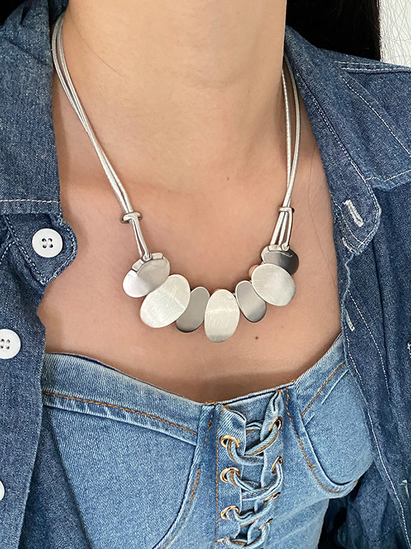 Geometric Normcore Necklaces Accessories