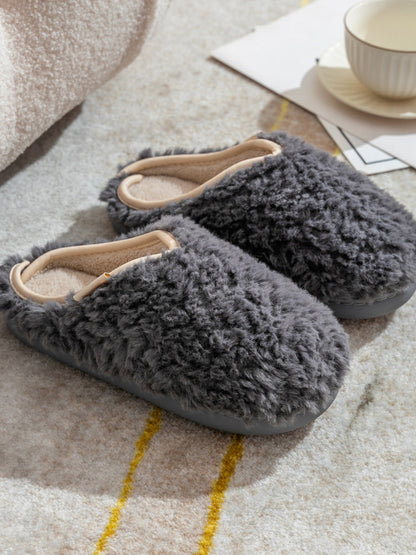 Home Wear Non-Slip Keep Warm Slippers-Homeunderwear