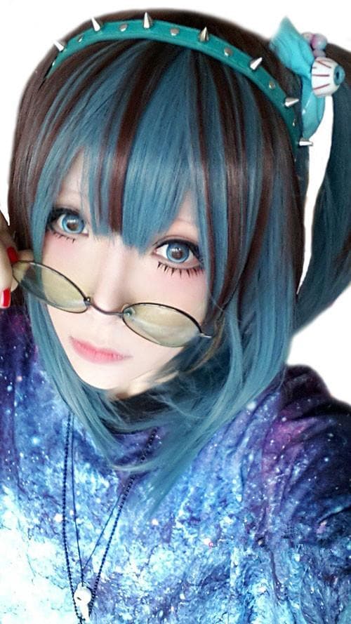 Free Shipping For Hivava [Reservation] Harajuku Cool Blue Wig