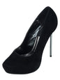 Stiletto Womens Faux Suede Platform Pumps