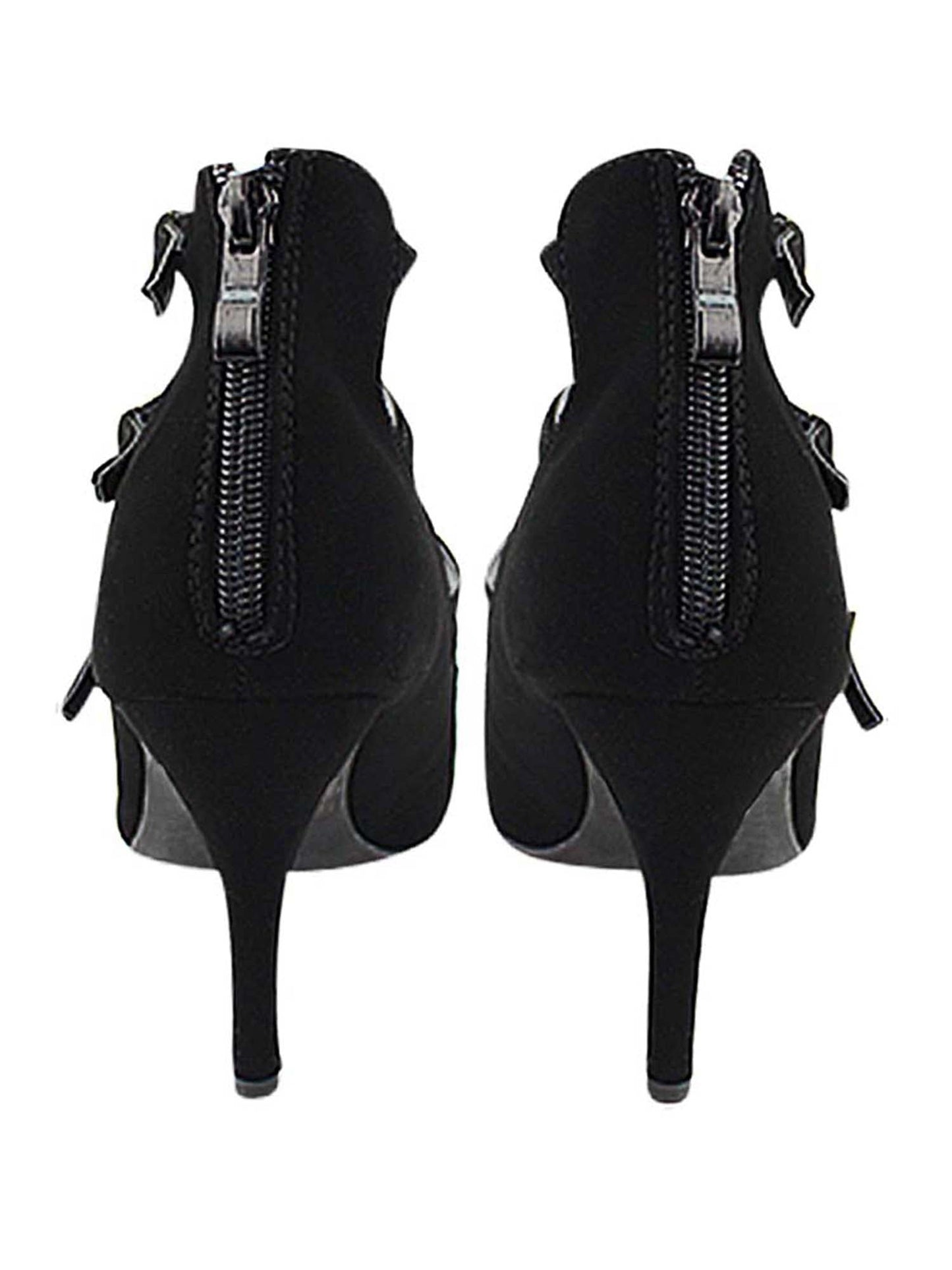 Buckled Womens High Heel Pumps