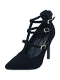 Buckled Womens High Heel Pumps