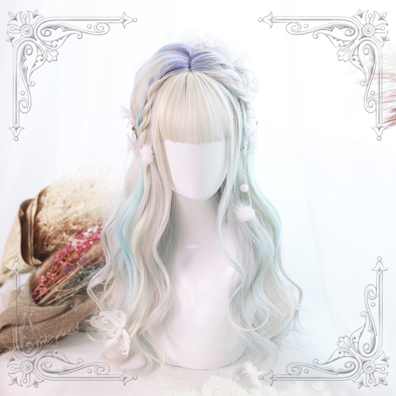 Free Shipping For Hivava Pastel Harajuku Long Curl Wig