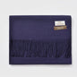 Imitation Cashmere Solid Color Thickened Tassled Scarf