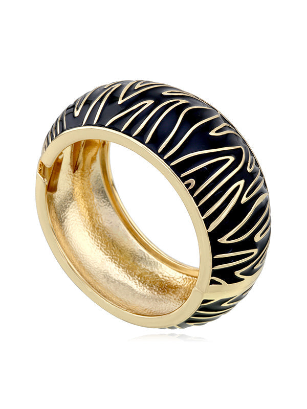 Geometric Zebra-Stripe Bracelet Accessories