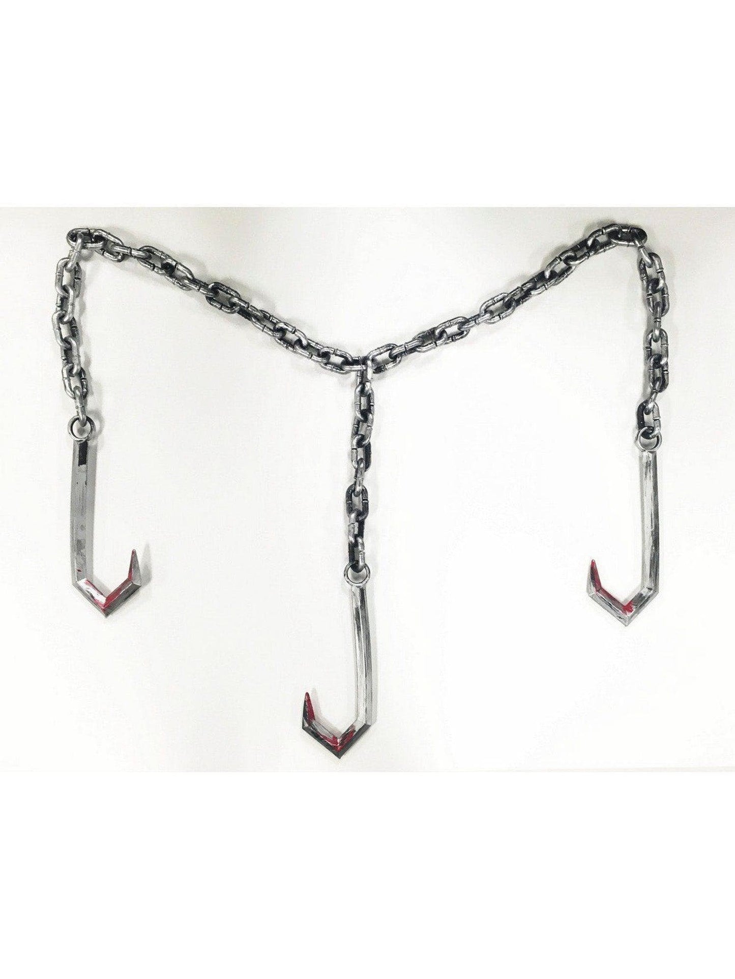 Free Shipping For Bloody Meat Hook and Chain Prop