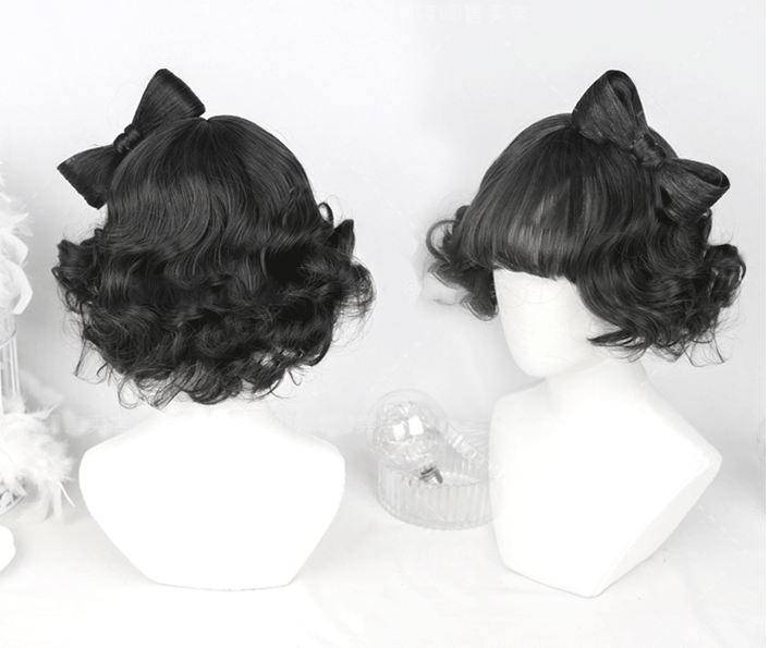 Free Shipping For Hivava Edo Atomic Curly Short Wig