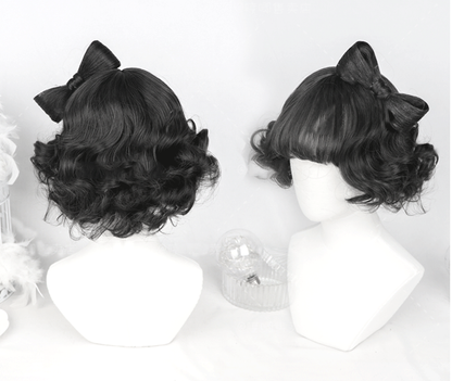 Free Shipping For Hivava Edo Atomic Curly Short Wig