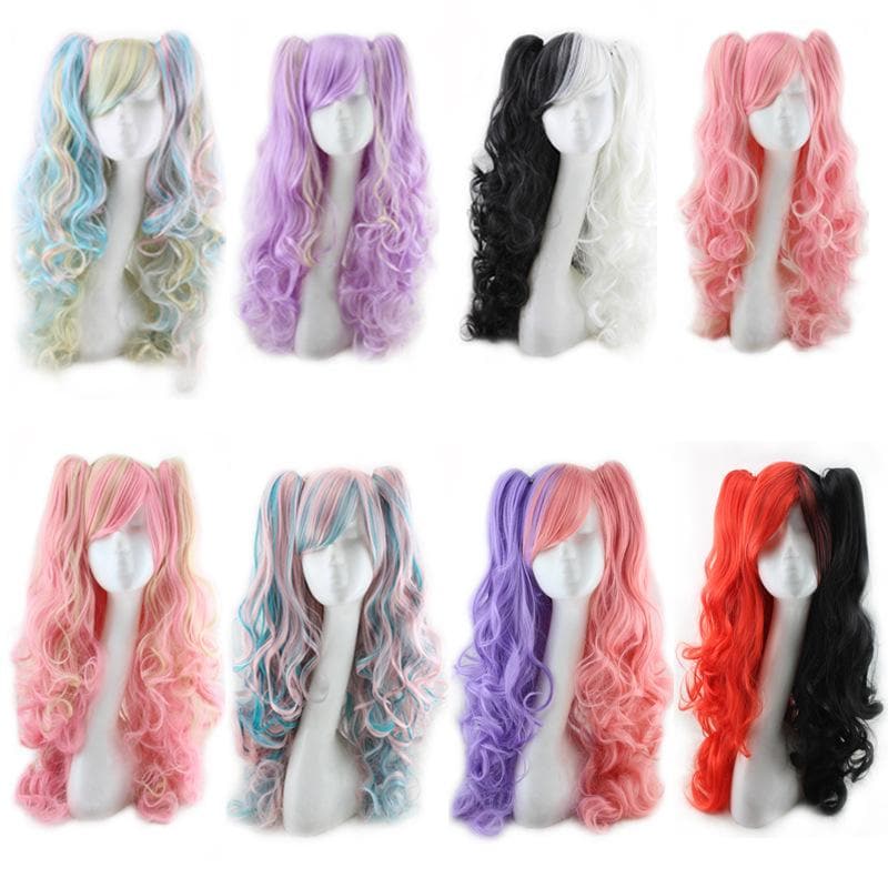 Free Shipping For Hivava 10 Colors Long Wavy Cosplay Wig