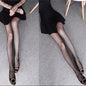 Hollow Out Star Thin Pantyhose Beautiful Leg Thin Black Silk Stockings