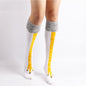 Chicken Feet Socks Day Creative In tube socks Ostrich Pattern Gym Funny Male Calf Thin Stockings