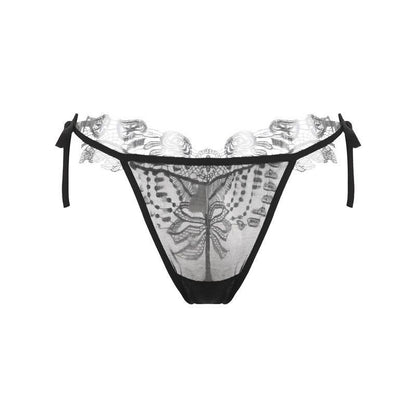 Lace Sexy Underwear Bow Tie Low Waist Underwear