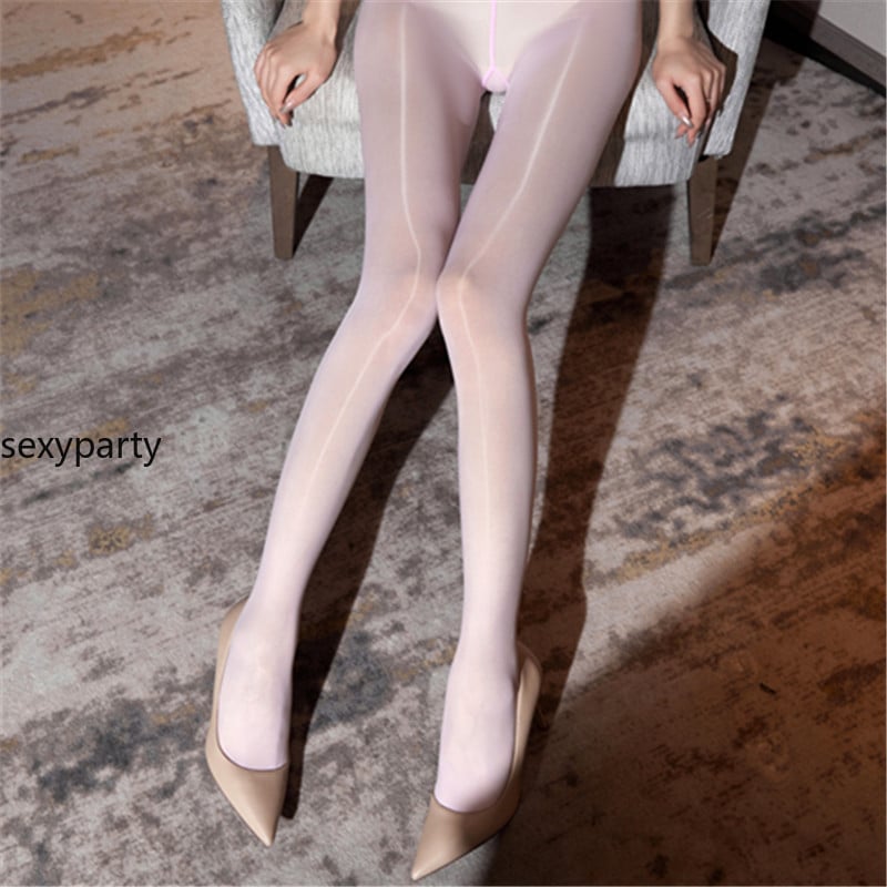 Sexy Ultra-thin 0-d Bottoming Oil Shiny Stockings Pantyhose