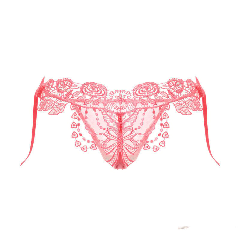 Lace Sexy Underwear Bow Tie Low Waist Underwear