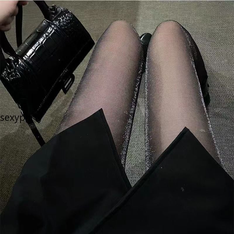 Sexy Ultra-thin 0-d Bottoming Shiner Stockings Pantyhose