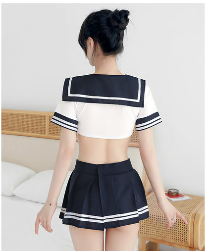 Student uniform transparent suit