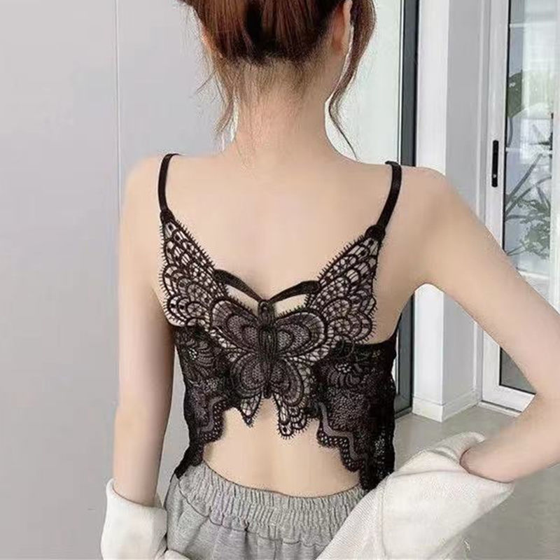 Butterfly Hot Style Lace Beautiful Back Camisole