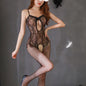 Perspective no take off fishing net silk stockings lace hollow open file one-piece stockings