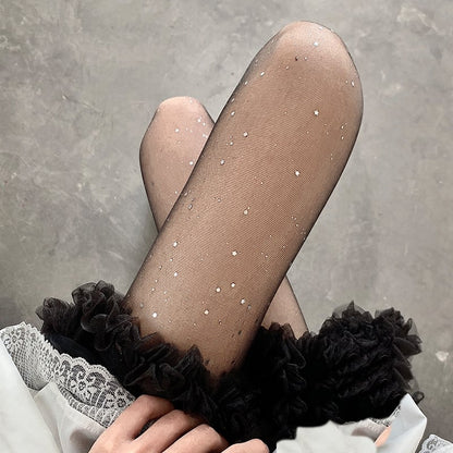 Sexy Sequin Diamond Nightclub Pantyhose