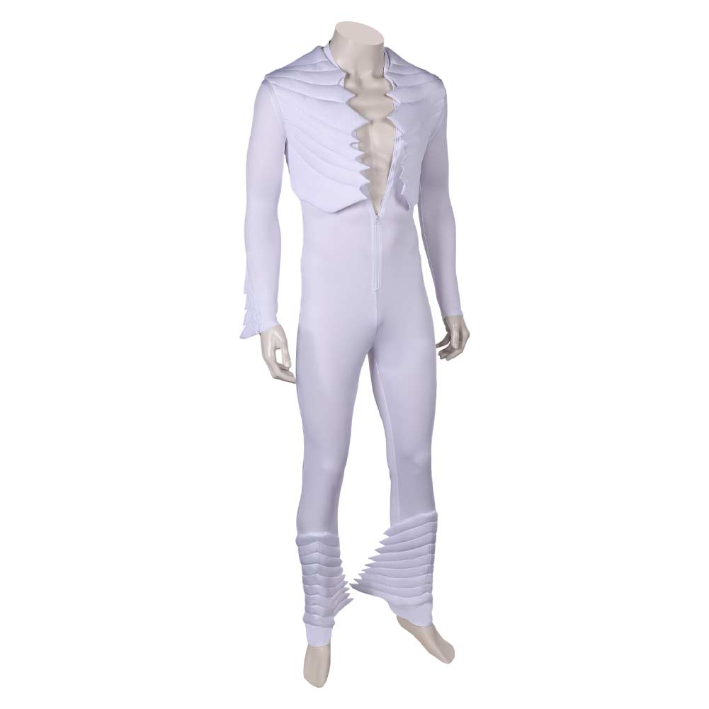 Free Shipping For_reddie Mercury White Outfit Party Carnival Halloween Cosplay Costume