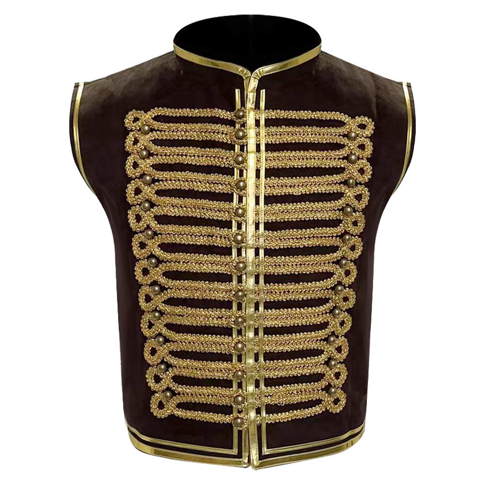 Free Shipping For_uriosa: A Mad Max Saga Movie Dementus Leather Vest Party Carnival Halloween Cosplay Costume